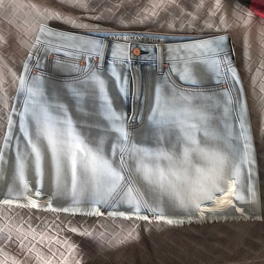 American Eagle High waisted denim skirt